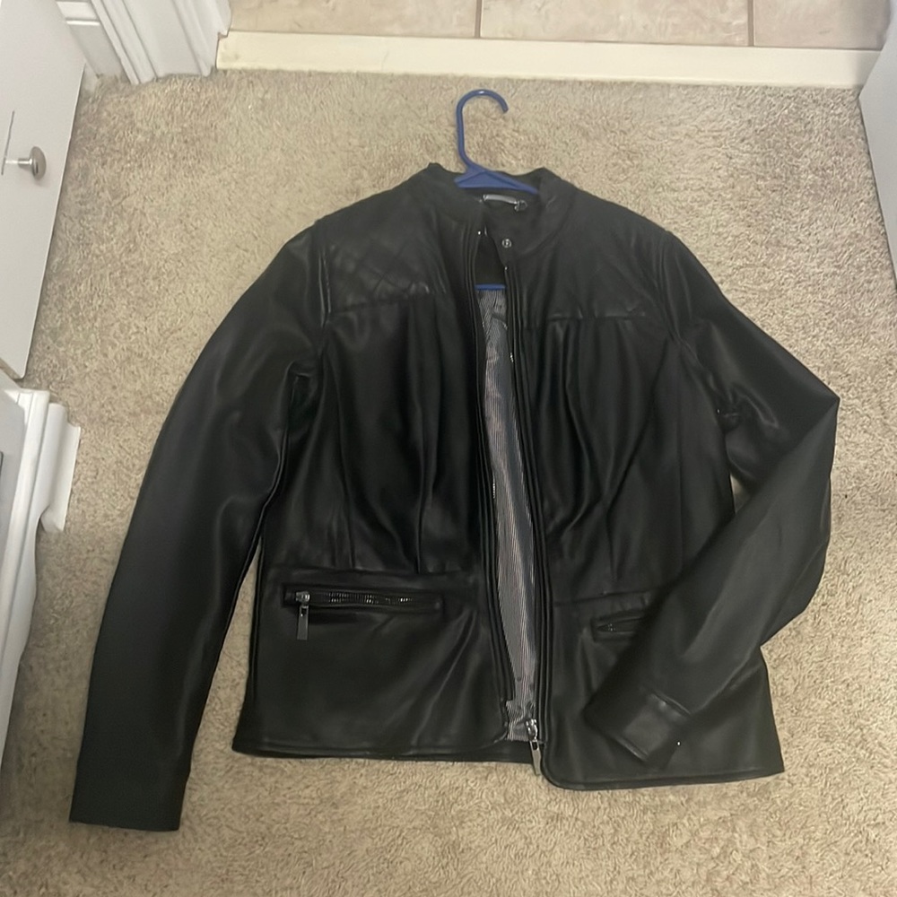 New Faux leather jacket